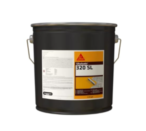 Sikalastic 320 SL 1-Component Self-Leveling Bitumen Modified Waterproofing Membrane 5 Gallon Pail